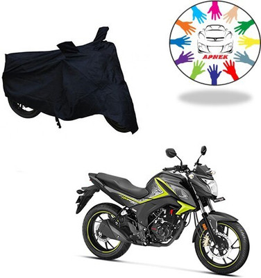 MMSSTAR Waterproof Two Wheeler Cover for Royal Enfield(Bullet 500, Black)