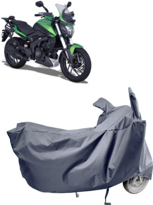 Amexride Two Wheeler Cover for Bajaj(Dominar, Grey)
