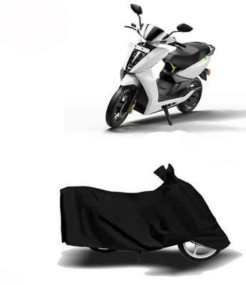 DeepShakshi AUTOMOTIVE Waterproof Two Wheeler Cover for Ather(450, Black)