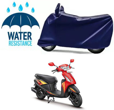 Furious3D Two Wheeler Cover for Hero(Pleasure, Blue)