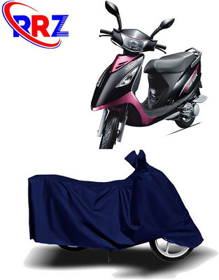 RRZ Two Wheeler Cover for TVS(Scooty Streak, Blue)