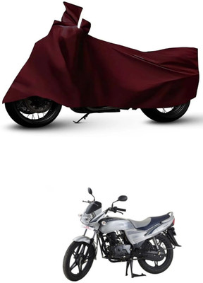 ZEDTEEK Waterproof Two Wheeler Cover for Universal For Bike(Freedom, Maroon)