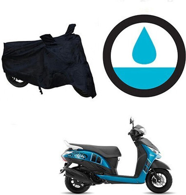 DeepShakshi AUTOMOTIVE Waterproof Two Wheeler Cover for Yamaha(Alpha, Black)