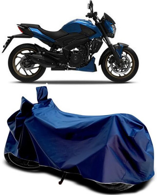 AASHTIK MART Two Wheeler Cover for Bajaj(Dominar 400, Blue)