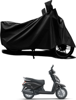 AASHTIK MART Two Wheeler Cover for Mahindra(Gusto 125 BS6, Black)