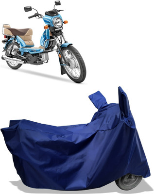 Amexride Two Wheeler Cover for TVS(XL 100 Comfort BS6, Blue)