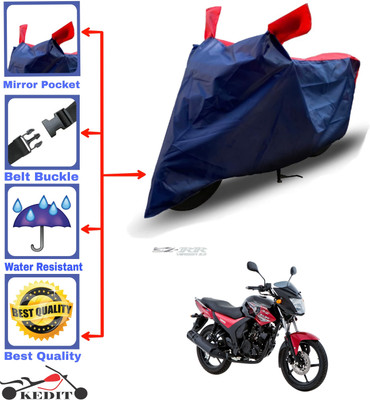 KEDIT Two Wheeler Cover for Yamaha(SZ-RR, Red, Blue)