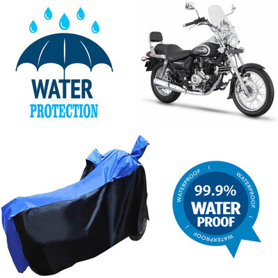Mdstar Waterproof Two Wheeler Cover for Bajaj(Avenger 220 Cruise, Multicolor)