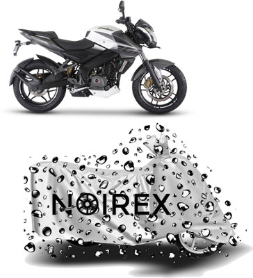 NOIREX Two Wheeler Cover for Bajaj(Pulsar NS 200, Silver)
