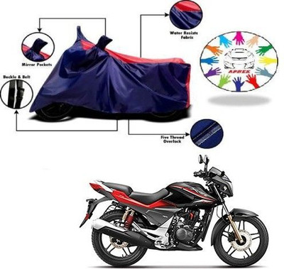 DeepShakshi AUTOMOTIVE Waterproof Two Wheeler Cover for Hero(CBZ Extreme, Blue, Red)