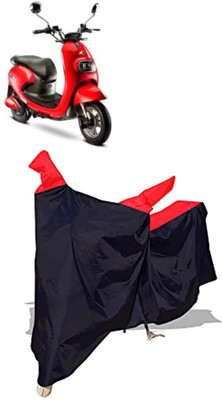 Amexride Two Wheeler Cover for Evolet(Pony BS6, Black)