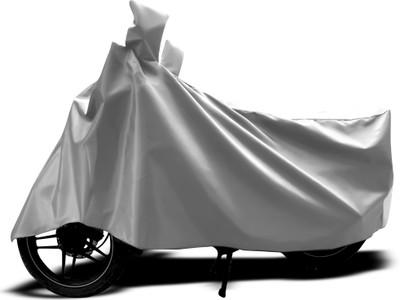CODOKI Waterproof Two Wheeler Cover for Bajaj(CT100, Silver)