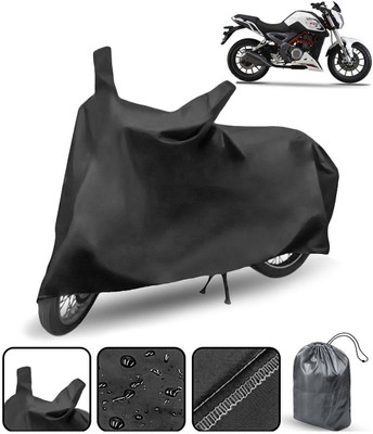 Varnwal E Commerce Waterproof Two Wheeler Cover for DSK Benelli(TNT 25, Black)