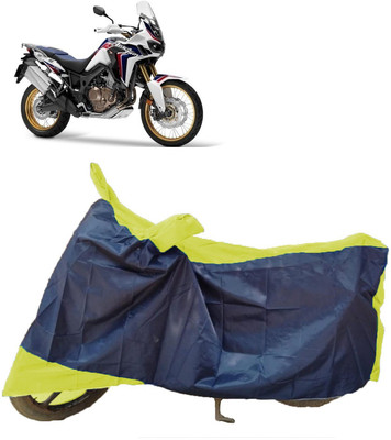DIGGU Two Wheeler Cover for Honda(CRF1000L Africa Twin, Green, Blue)