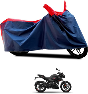 CODOKI Waterproof Two Wheeler Cover for Bajaj(Pulsar 250, Black, Red)