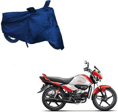 DeepShakshi AUTOMOTIVE Two Wheeler Cover for Hero(Splendor I Smart, Blue)