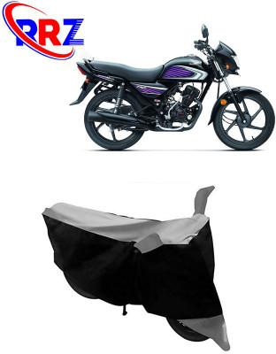 RRZ Waterproof Two Wheeler Cover for Honda(Dream Neo, Black, Grey)