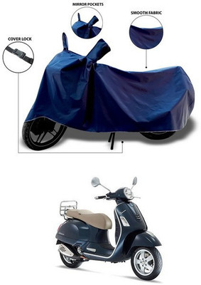 SEBONGO Waterproof Two Wheeler Cover for Vespa(Vespa, Blue)