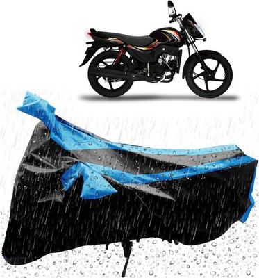 Mdstar Waterproof Two Wheeler Cover for Mahindra(Pantero, Blue)