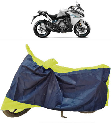 AutoKick Two Wheeler Cover for CFMoto(650GT, Blue, Green)