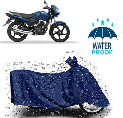 TENNYCER Waterproof Two Wheeler Cover for TVS(Sport, Blue)