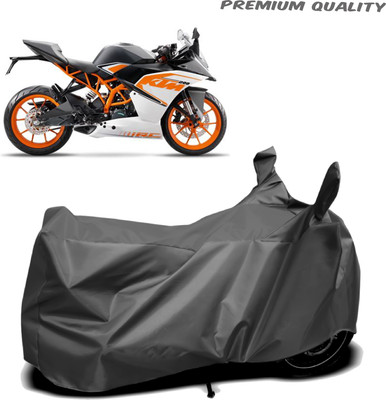 OSOMO Waterproof Two Wheeler Cover for KTM(RC 200, Grey)