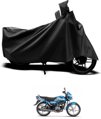 CODOKI Waterproof Two Wheeler Cover for Hero(HF Deluxe i3s, Black)