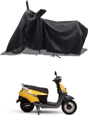 Mdstar Waterproof Two Wheeler Cover for Bgauss(Electric Scooter, Black)