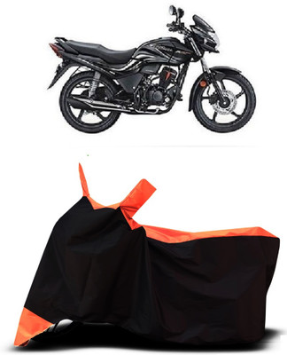 VESMEI Two Wheeler Cover for Hero(Passion Xpro, Orange)