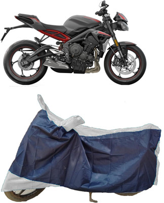 ANTOFY Two Wheeler Cover for Triumph(Street Triple RS BS6, Multicolor)