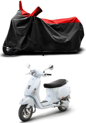 Fastak Two Wheeler Cover for Vespa(ZX 125 BS6, Red)
