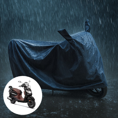 PAGORA Waterproof Two Wheeler Cover for Hero(Pleasure Plus, Black)