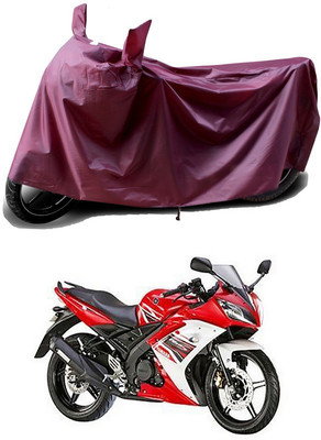 THE REAL ARV Waterproof Two Wheeler Cover for Yamaha(YZF R15S, Maroon)