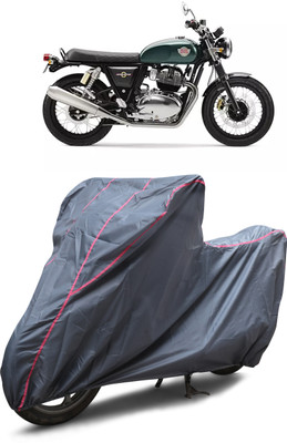 GGK RANTAL Waterproof Two Wheeler Cover for Royal Enfield(Interceptor 650, Grey)