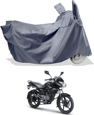 Amexride Two Wheeler Cover for Bajaj(Pulsar 135 BS6, Grey)