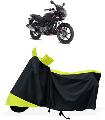 Tricway Two Wheeler Cover for Bajaj(Pulsar 180F, Yellow)