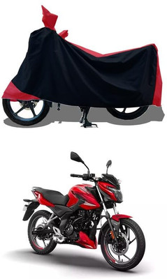 KEDIT Two Wheeler Cover for Bajaj(Pulsar NS125 BS6, Red)
