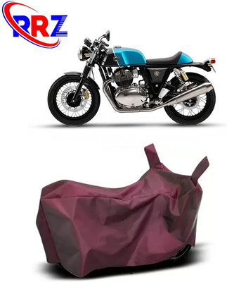RRZ Waterproof Two Wheeler Cover for Royal Enfield(Continental GT, Maroon)