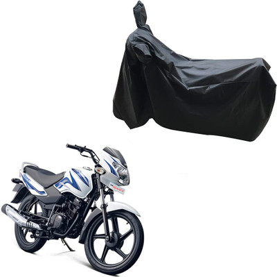 KEDIT Two Wheeler Cover for TVS(Star Sport, Black)