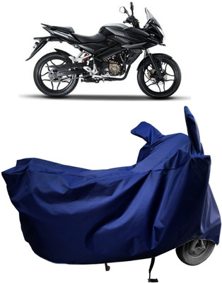 Amexride Two Wheeler Cover for Bajaj(Pulsar AS 150, Blue)