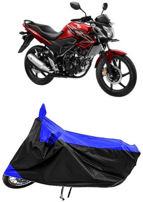 Mdstar Waterproof Two Wheeler Cover for Honda(CB Trigger, Blue)