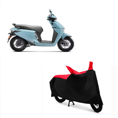 Autohug Waterproof Two Wheeler Cover for Honda(CBR650R, Black, Red)