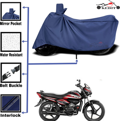 AASHTIK MART Two Wheeler Cover for Hero(Splendor NXG, Blue)