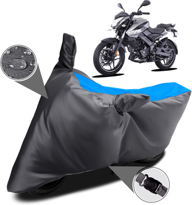 MWBB Two Wheeler Cover for Bajaj(Pulsar NS 200, Blue)