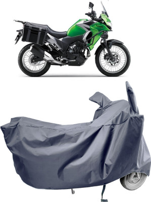 Amexride Two Wheeler Cover for Kawasaki(Versys X 300 BS6, Grey)