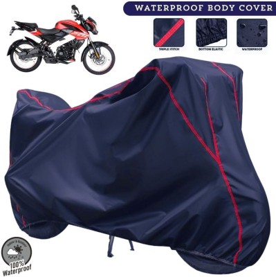 MADAFIYA Two Wheeler Cover for Bajaj(Pulsar 200NS FI BS6, Blue, Red)