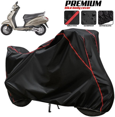 xodi Waterproof Two Wheeler Cover for Honda(Activa 3G, Black, Red, Multicolor)