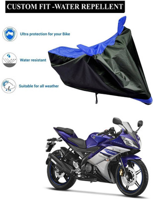 CODOKI Waterproof Two Wheeler Cover for Yamaha(YZF-R15 V2, Blue)