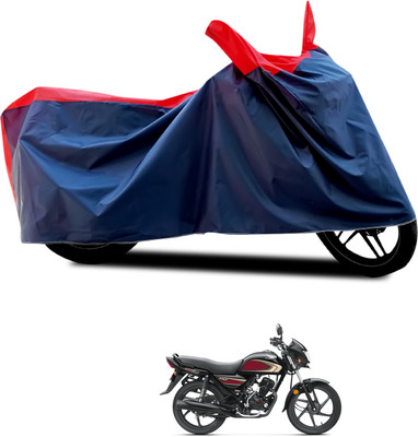 PAGORA Waterproof Two Wheeler Cover for Honda(Dream Neo, Black, Red)