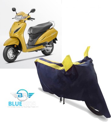 BLUERIDE Two Wheeler Cover for Honda(Activa 5G, Yellow)